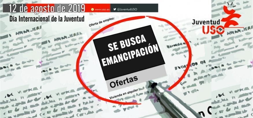 Día de la Juventud 2019: “Se busca emancipación”