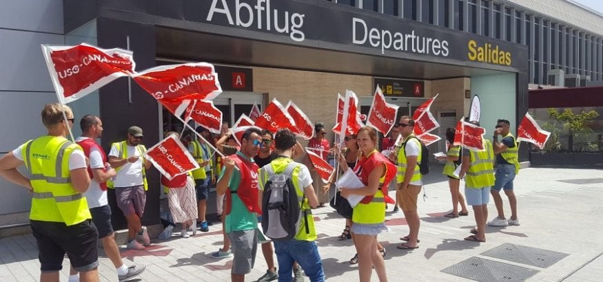 USO y Sitcpla convocan diez días de huelga en septiembre en Ryanair