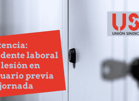 Sentencia considera como accidente laboral una lesión lumbar antes de la jornada