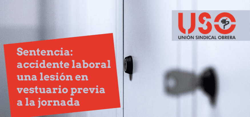 Sentencia considera como accidente laboral una lesión lumbar antes de la jornada