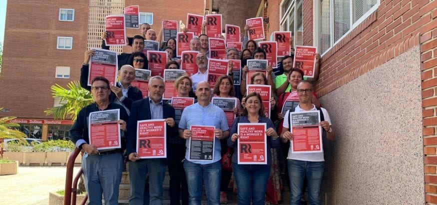 USO se suma a la campaña de salud laboral en la industria propuesta desde IndustriAll