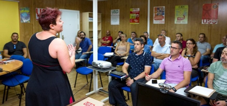 Nuevo curso de negociación colectiva en USO-Málaga