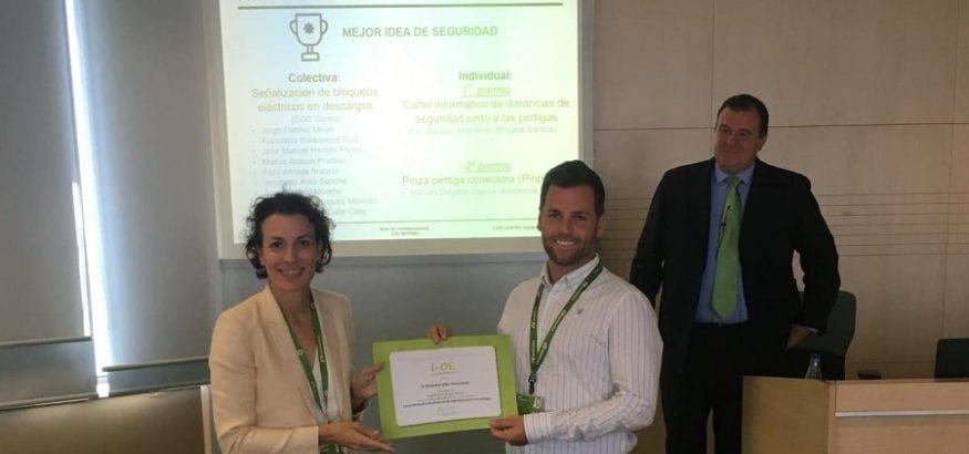 Un delegado de USO, premio PRL nacional en Iberdrola