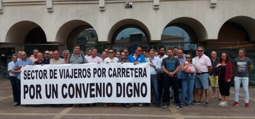 Los trabajadores del transporte de viajeros de Cantabria irán a la huelga del 5 al 9 de noviembre