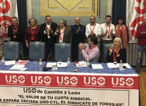 Marco Antonio Martínez, reelegido como secretario general de USO-Castilla y León