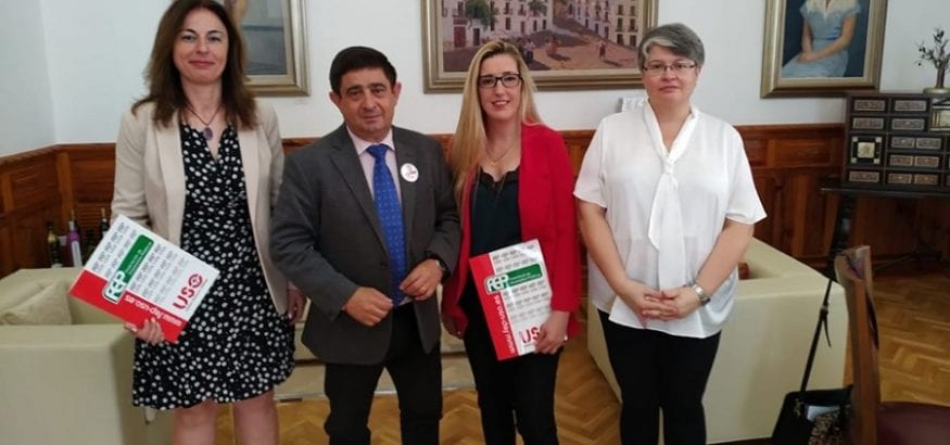 USO pide un convenio digno para el sector de Auxiliares de Ayuda a Domicilio de Jaén