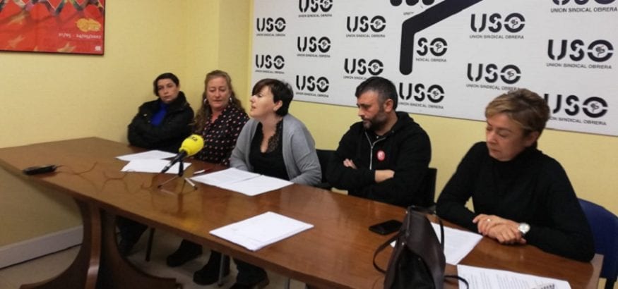 USO denuncia coacciones a la plantilla de Gerusia para que no ejerza su derecho a huelga