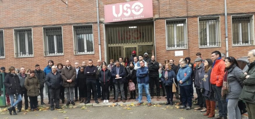 USO-La Rioja exige lucha firme contra siniestralidad laboral en el homenaje a nuestro delegado Dani