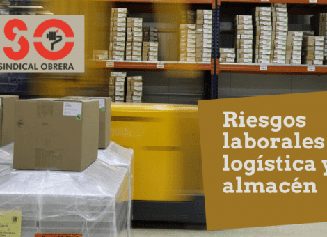 ¿Cuáles son los riesgos laborales habituales del trabajo en logística y almacén?