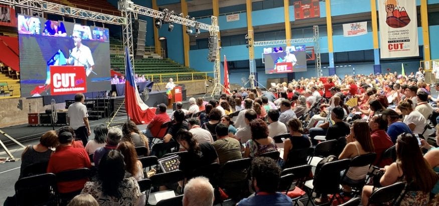 USO asiste al 12º Congreso de la CUT de Chile