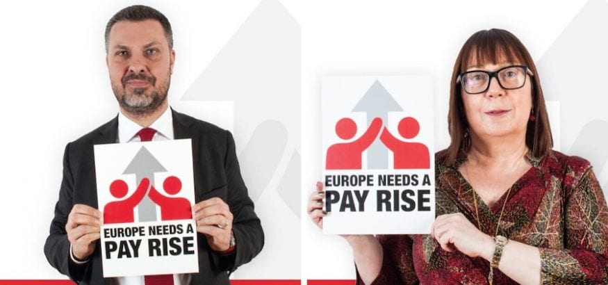 La CES trabaja ya en la propuesta de salario mínimo europeo