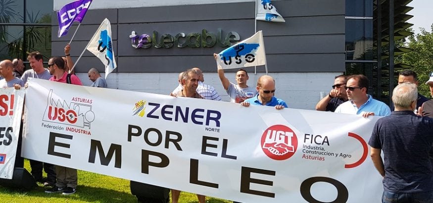 Los trabajadores de Zener Norte y Zener Comunicaciones irán a la huelga 4 y 10 de febrero