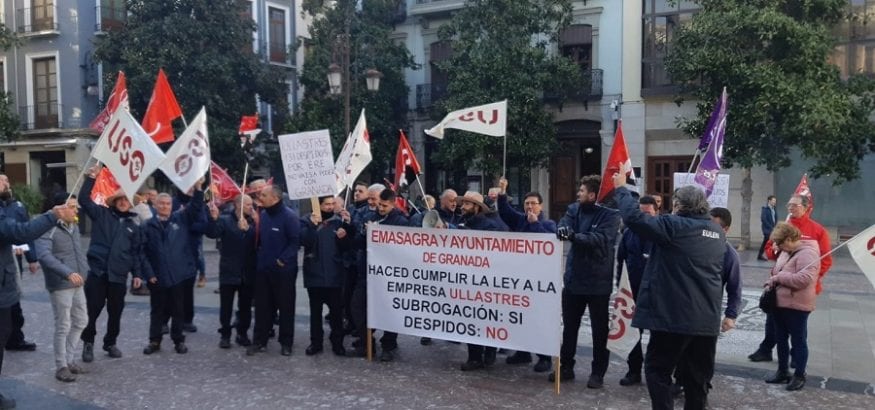 La plantilla de contadores del agua de Granada revierte la licitación y conservarán sus empleos