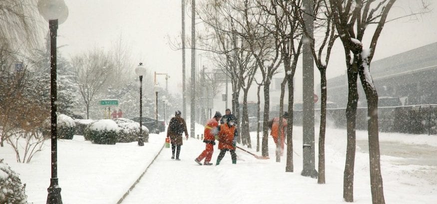 Recomendaciones de trabajo con nieve y frío