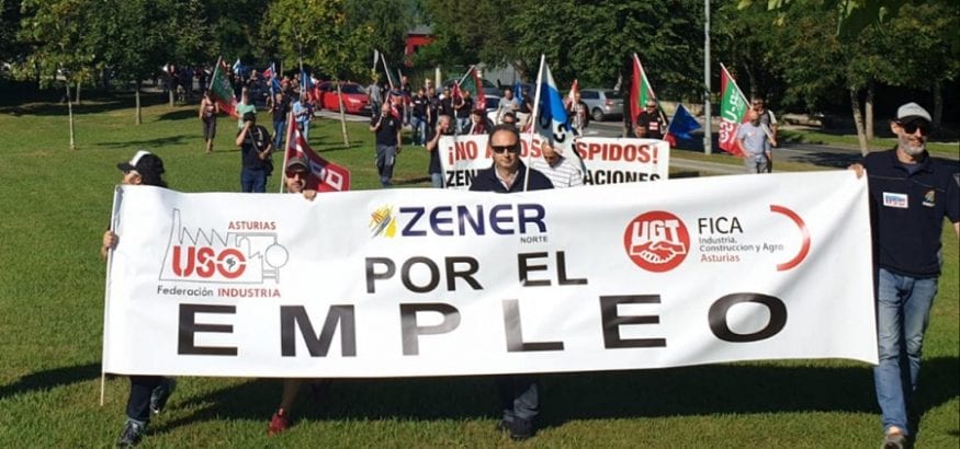 USO en la empresa asturiana Zener anuncia problemas de personal tras aplicarse el ERE