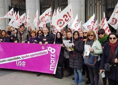 En el 8M, USO reclama que, a iguales capacidades, las mujeres tengan iguales oportunidades