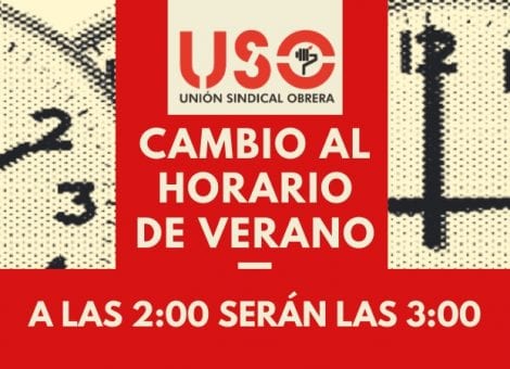 Cambio de hora: a las 2:00, serán las 3:00