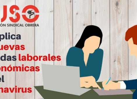 USO te explica las novedades en ERTE y cuidado de menores por coronavirus covid-19