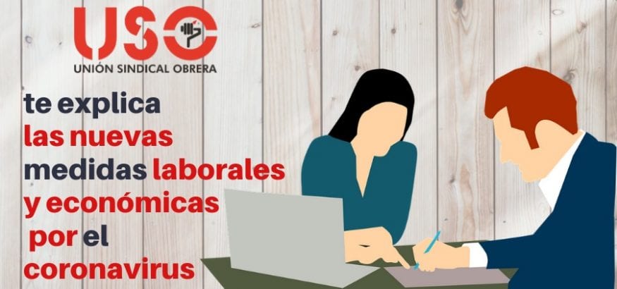 USO te explica las novedades en ERTE y cuidado de menores por coronavirus covid-19