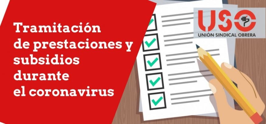 Cómo se tramitan prestaciones y subsidios de desempleo durante la crisis del coronavirus