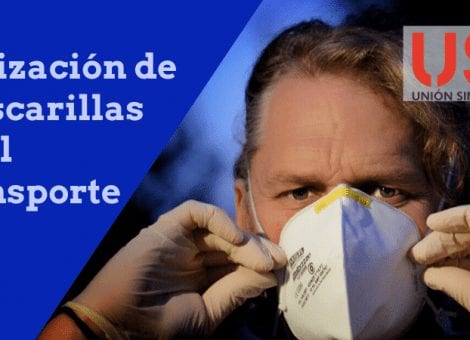 Nuevas instrucciones sobre el uso de mascarillas en el transporte