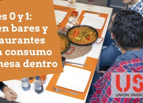 Fase 1 y Fase 0: abren bares y restaurantes, y se eliminan los horarios de paseos