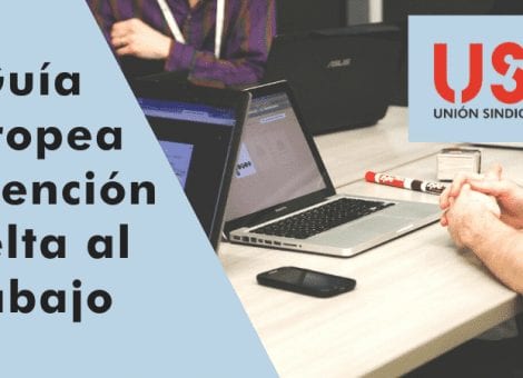 Guía Europea de prevención para la vuelta al trabajo