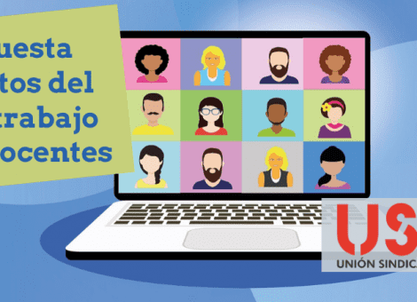 FEUSO analiza los datos de su encuesta sobre los efectos del teletrabajo de los docentes