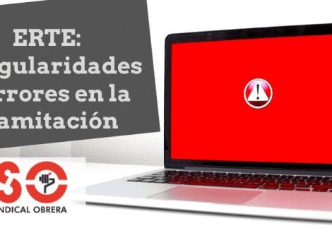 USO traslada a Trabajo irregularidades en la prestación por ERTE