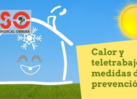 Teletrabajo y ola de calor. ¿Cómo valorar las condiciones de trabajo?