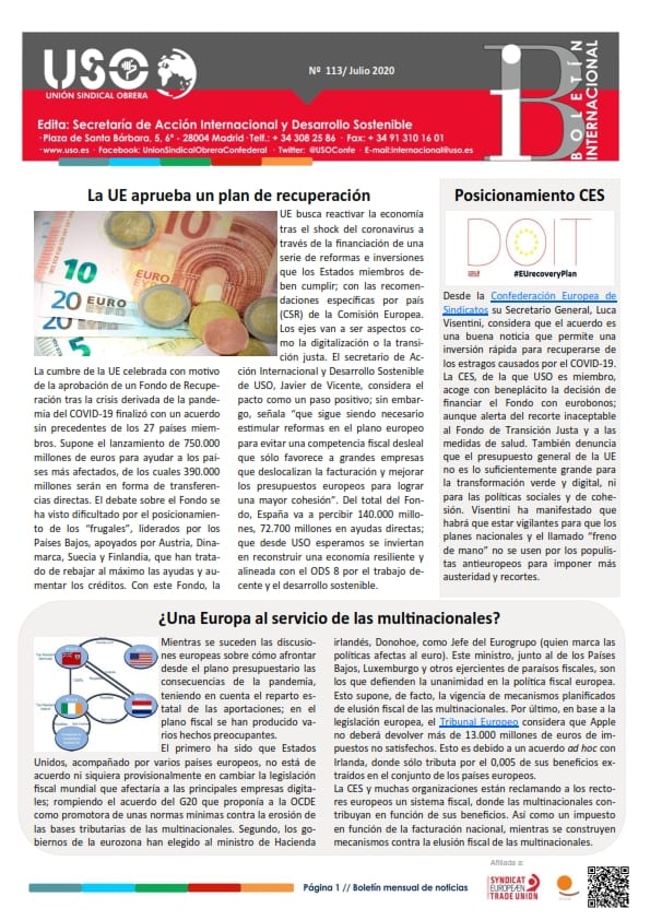 Boletín Internacional Nº 113