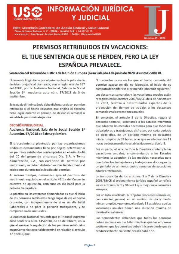 Información Jurídica y Judicial nº 38