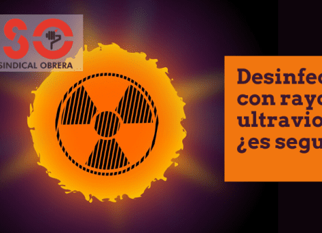 ¿Es segura la desinfección con radiación ultravioleta c para coronavirus? USO desaconseja