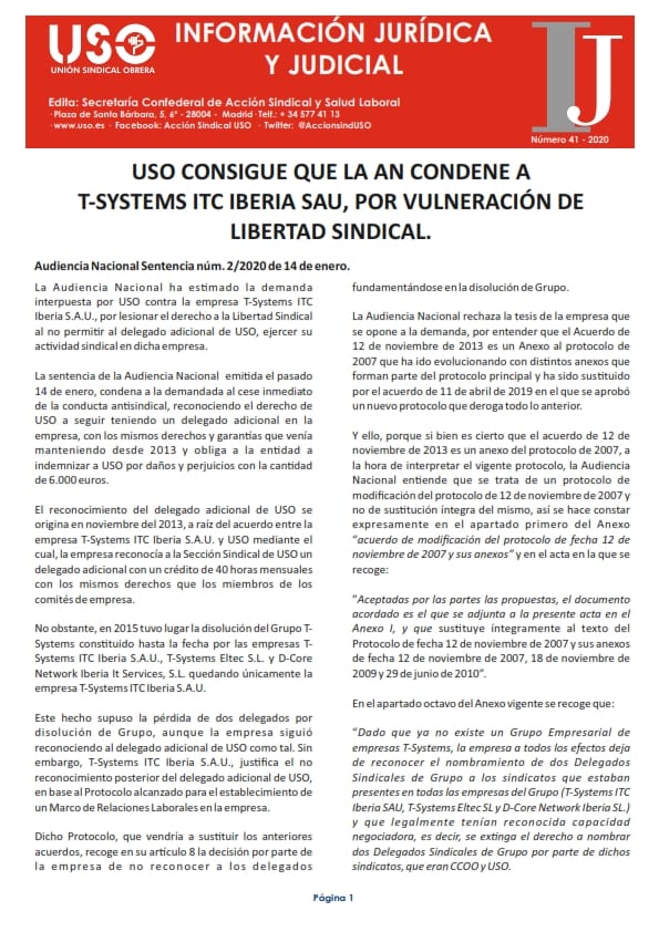 Información Jurídica y Judicial nº 41