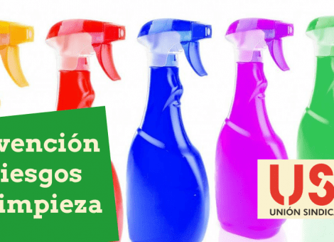 Prevención de riesgos en trabajos de limpieza con productos químicos
