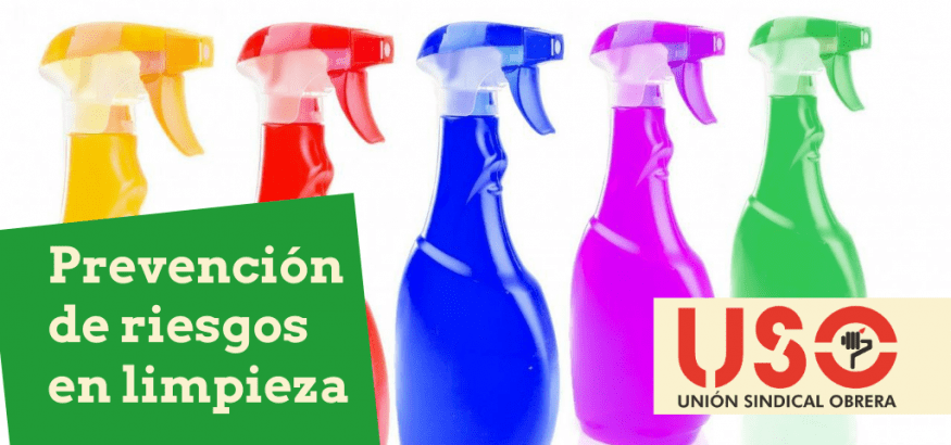 Prevención de riesgos en trabajos de limpieza con productos químicos