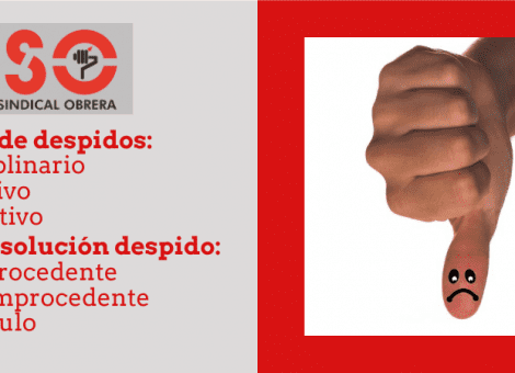 Despido disciplinario, improcedente, nulo, objetivo… ¿qué tipos de despidos hay?