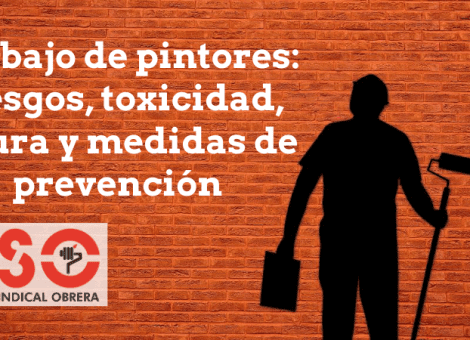 Pintores: riesgos laborales, medidas de prevención, trabajo en altura y sustancias tóxicas