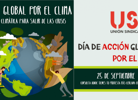 Frente a la emergencia, USO apuesta por la justicia climática para salir de la crisis