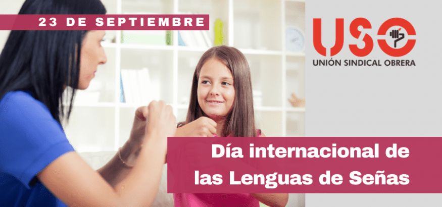 Día Internacional de las Lenguas de Señas