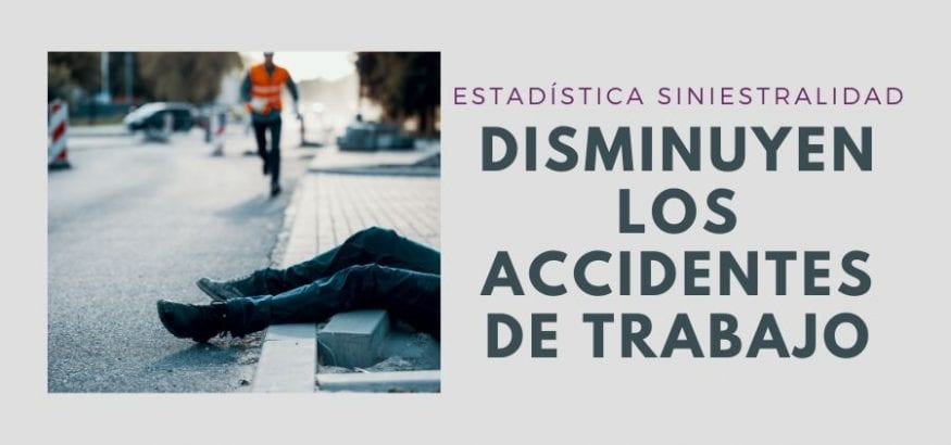 Caen los accidentes de trabajo durante el mes de agosto