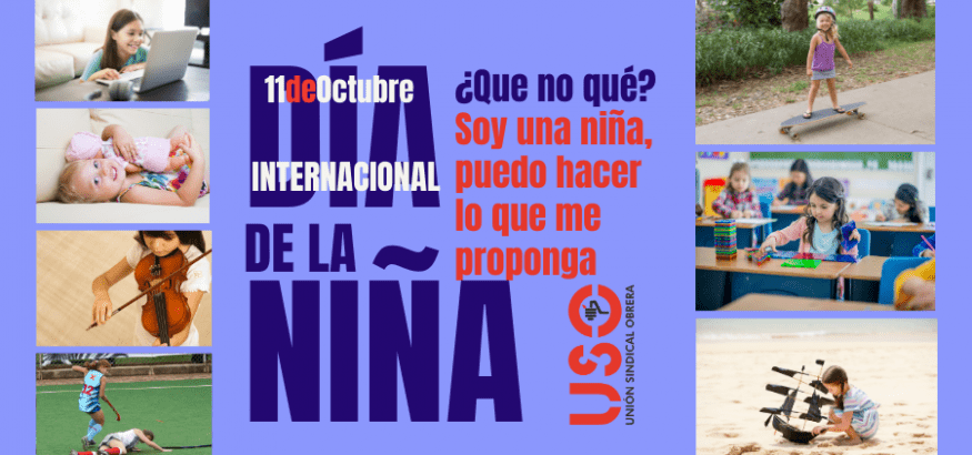 Día de la Niña: "¿que no qué? Soy una niña, puedo hacer lo que me proponga"