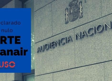 Declarado nulo el ERTE de Ryanair que incluía a los trabajadores del ERE