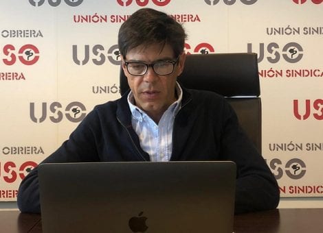 USO pide voluntad política para garantizar las pensiones, con gasto inferior al europeo