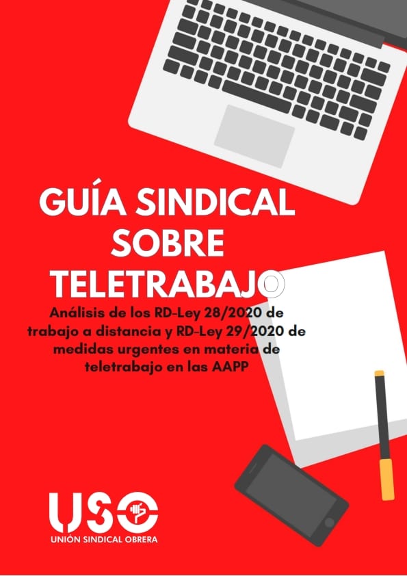 Guía sindical sobre Teletrabajo