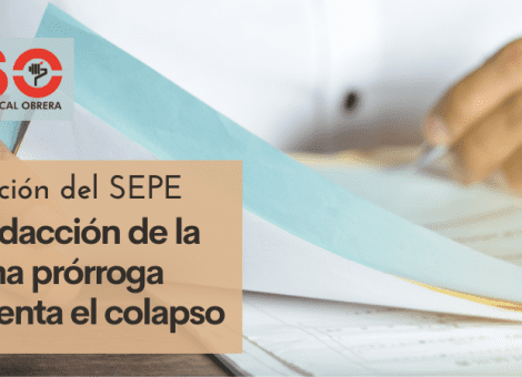 El redactado de la última prórroga de los ERTE provoca un nuevo atasco en el SEPE