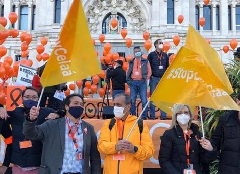 Multitudinaria protesta contra la falta de diálogo y consenso de la Ley Celaá