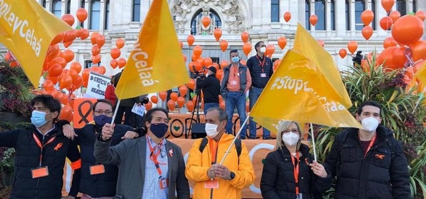 Multitudinaria protesta contra la falta de diálogo y consenso de la Ley Celaá