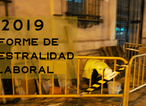 El 86,5% de los accidentes de trabajo en 2019 fueron en jornada