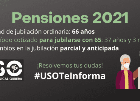 Pensiones: edad de jubilación, anticipada y otros cambios en 2021